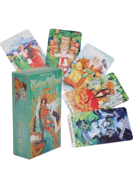 TLP12 Stili Klasik Tarot Kartları Kaderi Kehanet Etmek Oracle Tarot Destesi Parti Oyunu Solitaire Ingilizce Sürüm Pdf Kılavuz - E-Ticaret Başlığı (Yurt Dışından)