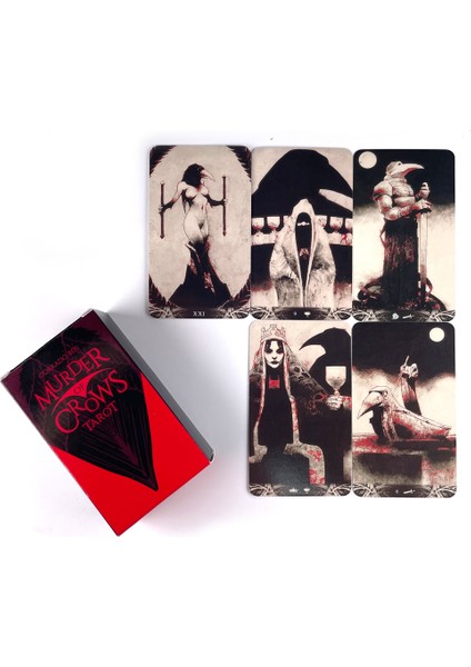 Cinayet Taç Tarzı Del Toro Tarot Kartları Yüksek Özel Tarz Fal Parti Masası Oyunu Tarot ve Çeşitli Tarot Seçenekleri (Yurt Dışından)