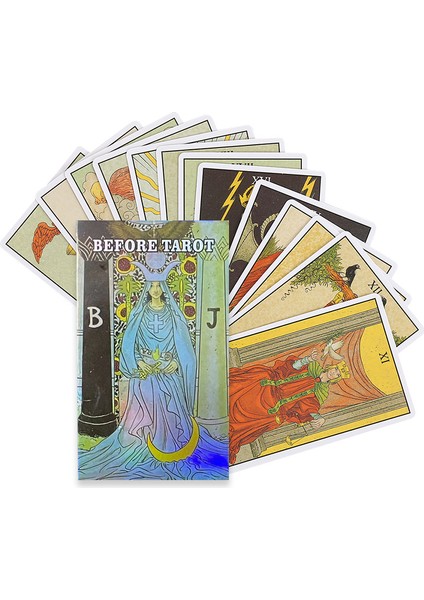 Tarot Stilinden Önce Tarot Kartları Masa Oyunları Tarot Falı Destesi Ingilizce Pdf Rehber Kitabı Oyun Kartı Oracle Bilgelik Ev Partisi Aile Için (Yurt Dışından)