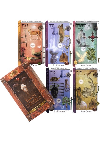 Siyah Stil Kendini Iyileştir Tarot Kartları Yüksek Kaliteli Tam Renkli Kağıt Art Nouveau Yetişkinler Için Oyunlar Cadılık Malzemeleri (Yurt Dışından)