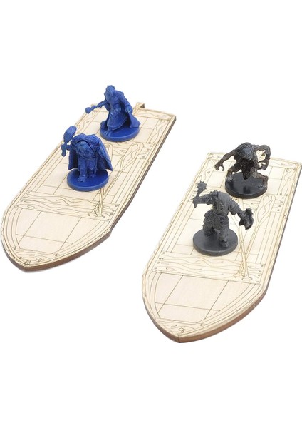 D&d Ahşap Sıra Bot Lazer Kesim Sekiz 1 Minyatür Tutucusatılmaz (Yurt Dışından)