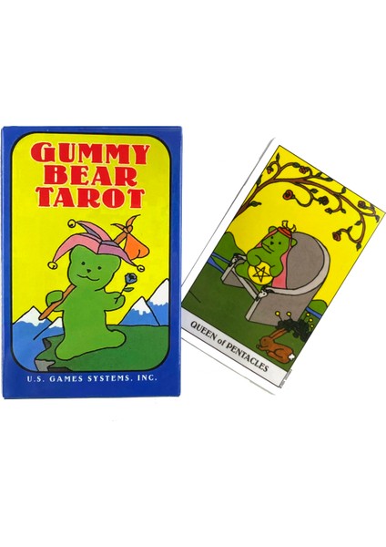 Sakızlı Ayı Tarot Stili Celia Melesville Tanis Lenormand Oracle Kartları - Aile Parti Oyunu ve Fal Bakma Tarot Destesi (Yurt Dışından)