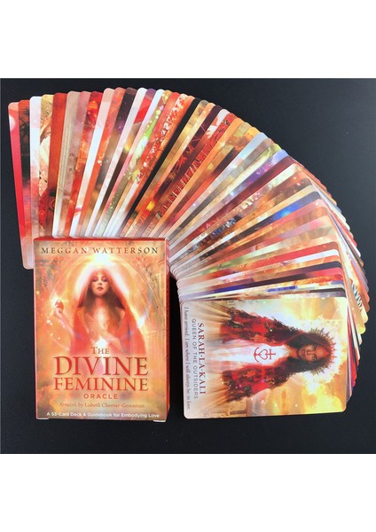 53 Adet TS25 Stili Doreen Virtue Büyülü Oracle Kartları Destesi - Şu Anki Hayatınıza Ilişkin Mesajlar ve Rehberlik Alın - Başlangıçlar Için (Yurt Dışından)