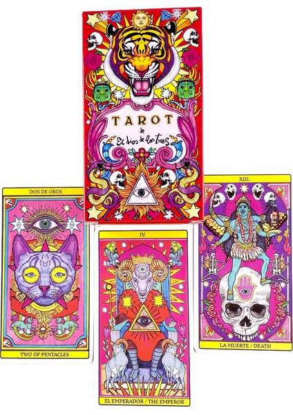 Tarot Masa Örtüsü Stili Yüksek Özel Stil Cla Yeni Geldi Üç Tanrının Tarot Kartı Tarot Kartları Popüler Stil Oracle Kartlar Rehber Kitap ile - (Yurt Dışından) indirimleri