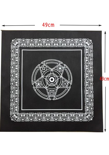 Masa Örtüsü Tarzı 78 Kart Aşk ve Kader Falı Oyunu Tarot Seti - Türkçe Tarot (Yurt Dışından)