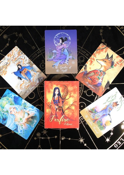 Kumral Tarzı Foxfire The Kitsune Oracle 45 Kartlık Tarot Destesi Rehber Kitap Kart Oyunu Güzel Kartlar Fox Tarot Falı Ayloji (Yurt Dışından) modelleri