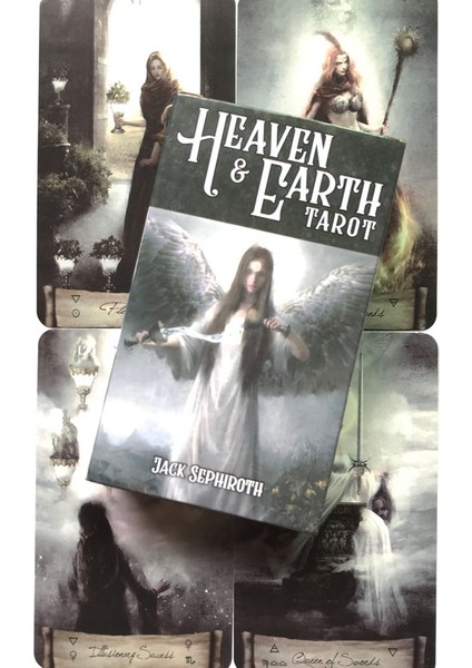 Heaven Earth Tarot Stili 78 Kart Siyah Kediler Tarot Orakül Kartı Eğlence Parti Eğlence Satranç Kart Oyunu Tarot ve Çeşitli Tarot Seçenekleri - E-Ticaret Başlığı (Yurt Dışından)