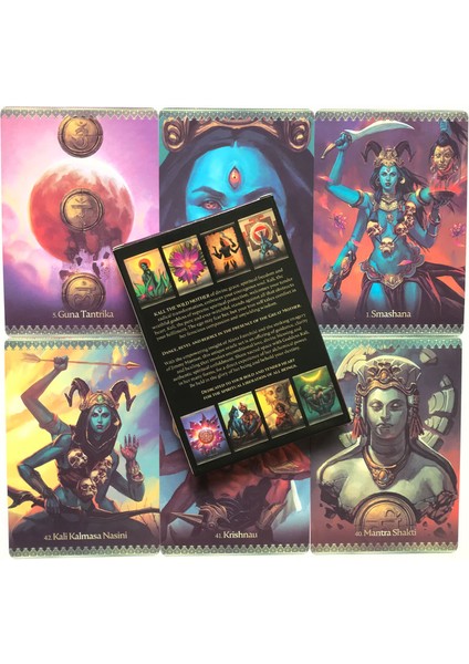 Çeşitli Çokyüzlü Stili Kali Oracle Tarot Kart Destesi - Kader Falı ve Fala Dayalı Oyunlar Için Orak Kartlar (Yurt Dışından) modelleri