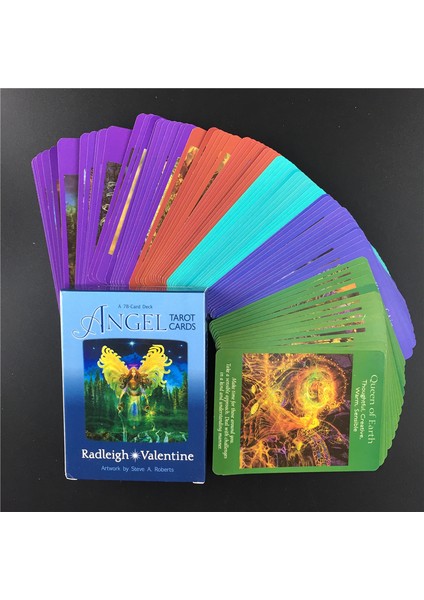 78 Adet TT16 Stili Meleklerinizden Mesajlar Tarot Destesi Kart Oyunu - Aile Parti Oyunu Oyuncak (Yurt Dışından)