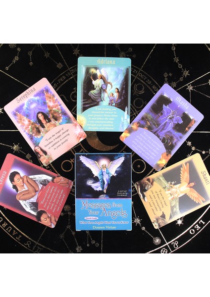Erik Tarzı Deniz Kızı Tarot Kart Destesi 78 Kart Oyunu Falcılık Kart Oyunu Rehber Kitap Başlangıç Seti Fal Kartları Tam Renkli Kart Oyunu (Yurt Dışından)