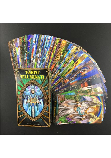 78 Adet TT04 Stili Yıldız Adam Tarot Kartları Dayanıklı Zeka Oyunu Kartları Tam Ingilizce Eğlenceli Aile Parti Eğlencesi Tarot Kart Destesi Pdf (Yurt Dışından)