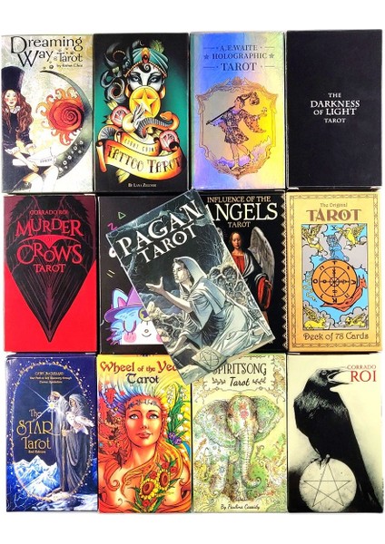 Orijinal Tarot Stili Sıcak Satış Hd Pagan Tarot Kartları Yüksek Tarot Destesi Rehber Kitap ile Oyun Tahtası Oyunu Kader Falı Eğlence Oyunu (Yurt Dışından) fiyatları