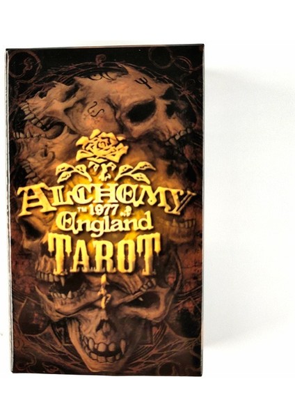 Simya Ingiltere Tarzı Cebinizde Taşınabilir Tarot Kartları Yüksek Tarot Destesi Rehber Kitaplı Oyun Tahtası Içeren Kader Falı Eğlence Oyunu (Yurt Dışından)