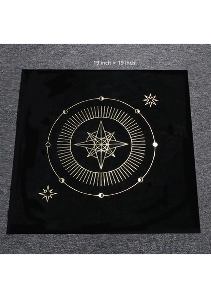 Tarot Masa Örtüsü Stili Astrolabe Tarot Masa Örtüsü Deri Tarot Çantası Oyun Astroloji Falcılık Cadıcılık Malzemeleri Için Popüler Altar Angelarium (Yurt Dışından) fırsatları