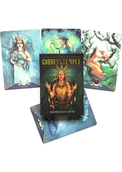 Çeşitli Çokyüzlü Stili 44 Kartlı Tanrıça Tapınak Oracle Tarot Kartı Oracle Kartları Kader Falcılığı Oyunu Tarot ve Çeşitli Tarot Seçenekleri Için (Yurt Dışından) fiyatları
