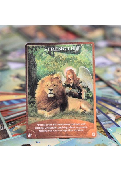 Çikolata Tarzı Melek Bilgelik Ingilizce Versiyonu Board Oyunları Tarot Destesi Yeni Başlayanlar Için Rehber Kitapçık Oyun - E-Ticaret Başlığı (Yurt Dışından) fırsatları