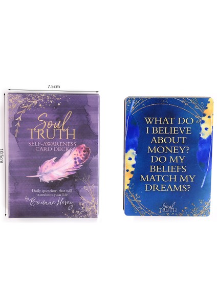 Deri Kart Sahibinin Stili Ruh Gerçekleri Oracle Kartları Başlangıçlar Oyunu Çok Oyunculu Aile Parti Oyunu Fal Bakma Kahin Tarot Destesi ile Rehber ile (Yurt Dışından)