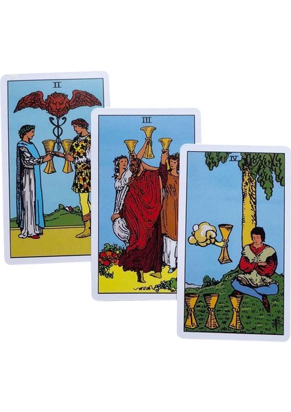 Gök Mavisi Tarzı Al Tarot Kartları Kehanet Rehberlik Fal Tarot Destesi Oyunları Türkçe Hediye Parti Oynama Kart Oyunu (Yurt Dışından) modelleri