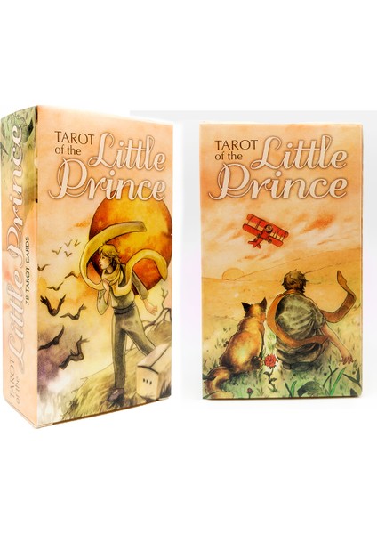 Küçük Prens Tarot Kartları Destesi ve Talimat Kitapçığı - 78 Kartlık Deck Aşk Ay Yakınımda Başlangıçlar Için - E-Ticaret Başlığı (Yurt Dışından)