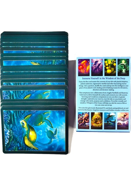 Gölgeler Kitabı Tarzı 2022 Deniz Rüzgarları Fısıldıyor Orakül Tarot Kartları Tam Ingilizce Rehberlik Kehanet Kader Tarot Destesi Oyunları Arkadaşlar Partisi Için E-Ticaret Başlığı (Yurt Dışından)