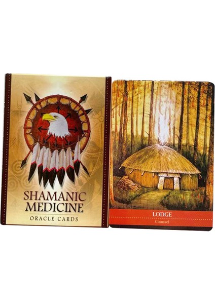 Tarot Tarzı Şamanik Tıp Oracle Kartları Tarot Kartı Oyunu ve Tarot Çantası Için Oyun Kartları Parti Oyunları - E Ticaret Başlığı (Yurt Dışından) fırsatları