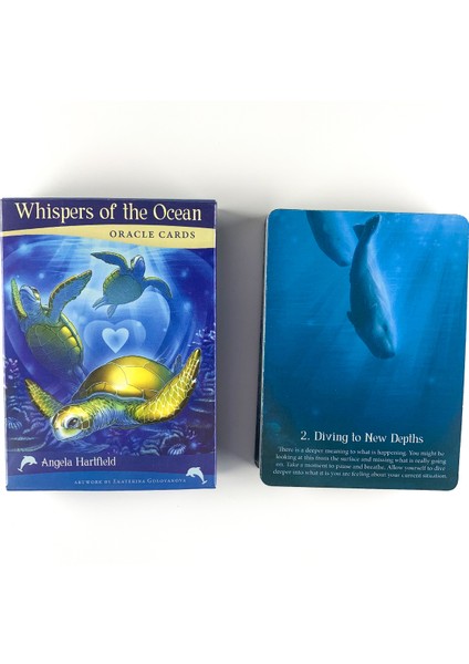 Tımarhane Tarzı Deniz Rüzgarları Fısıldıyor Oracle Kartları Kehanet Tarot Ingilizce Versiyonu Şans Falı Tarot Kartları Destesi Arkadaş Parti Oyunu - (Yurt Dışından) fırsatları