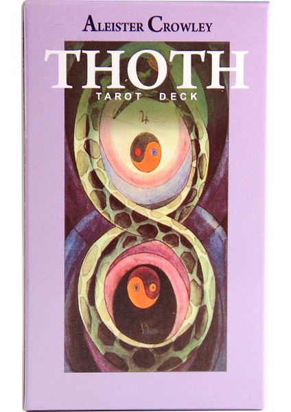 Erik Tarzı Thoth Tarot Kartları Fal Bakma Tarot Kartları Destesi Arkadaş Parti Eğlence Masa Oyunu - Türkçe Sürüm (Yurt Dışından)