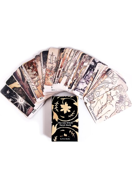 Kentsel Tarot Stili Yüksek Satışlı Cadı Tarot Kartları ile Tarot Destesi Oyunu - Kader Falı Eğlence Oyunu Için (Yurt Dışından) modelleri