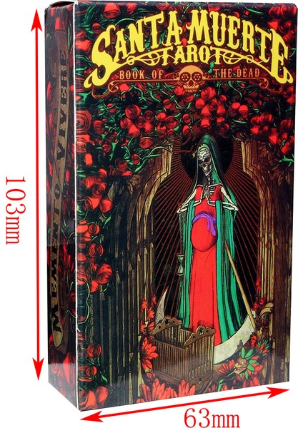 Noel Baba Stili Başlangıçlar Için Fabrika Yapımı Destek Falcı Yılın Ruhu Tarot Kartları - Türkçe Dilinde (Yurt Dışından)