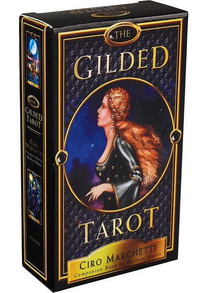 Çakra Stili Yüksek The Gilded Tarot Kartları Rehberlik Falcılık Kader Tarot Destesi Aile Arkadaş Parti Oyunları Için 78 Kart Kutu (Yurt Dışından) modelleri