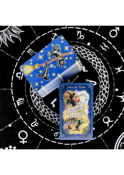 X56 Stili Her Gün Cadı Tarot Kartları ve Pdf Dijital Kılavuz Fal Kartları Eğlence Oyunu - (Yurt Dışından) modelleri
