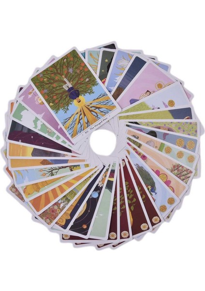 No.19 Tarzı Yeni Gerçek Kalp Içgüdüsel Tarot Destesi Kartı Orak Kartı Kader Falcılığı Oyunu Için Aile Etkileşim Parti Oyunu Yetişkin Çocuklar Için - Türkçe (Yurt Dışından)