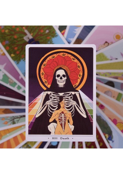 No.19 Tarzı Yeni Gerçek Kalp Içgüdüsel Tarot Destesi Kartı Orak Kartı Kader Falcılığı Oyunu Için Aile Etkileşim Parti Oyunu Yetişkin Çocuklar Için - Türkçe (Yurt Dışından)
