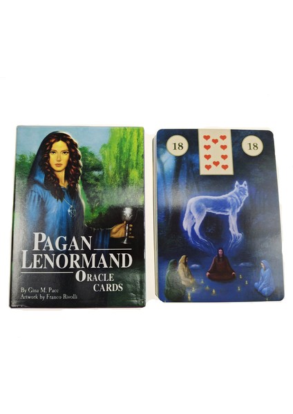 Rüya Tarzı Pagan Lenormand Tarot Kartları ve Büyü Çemberi Yeşil Simgeler Lenormand Tarot Destesi Oyun Pdf Türkçe Sanat Noveau (Yurt Dışından) fiyatları