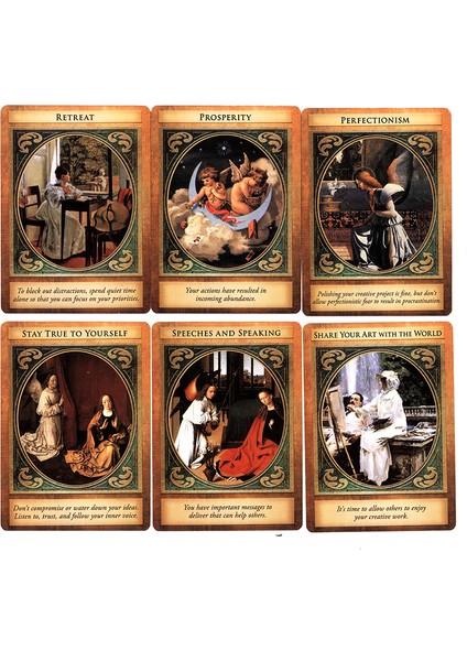 Rüyalar Tarzı Popüler Büyük Doreen Virtue Melek Serisi Oracle Kartlar Mekiyyel Gabriel Kartları Başlangıç Için Tarot Kartları ve Pdf Rehberi ile (Yurt Dışından)