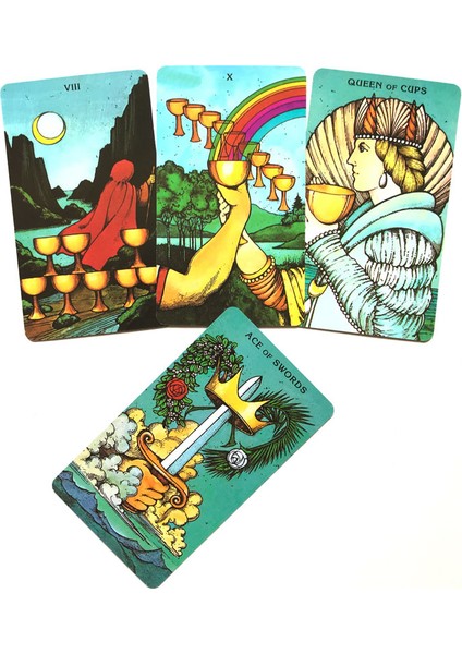 Nadir Tarot Stili 78 Kart Morgan Greer Tarot Oracle Kartı Eğlence Parti Eğlence Satranç Kart Oyunu Tarot ve Çeşitli Tarot Seçenekleri (Yurt Dışından) indirimleri
