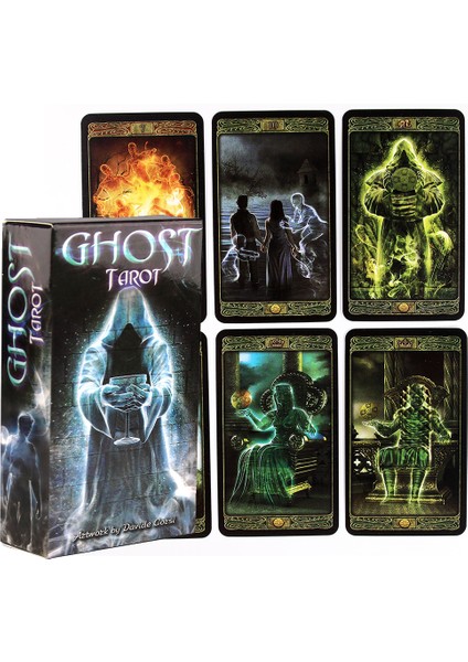 Bordo Tarzı 78 Hayalet Tarot Falı Kehanet Oracle Kartları Gelecek Için Tarot Kartları Başlangıçlar Için Mükemmel Hediyeler Aileler Için Veya Kendiniz Için (Yurt Dışından)