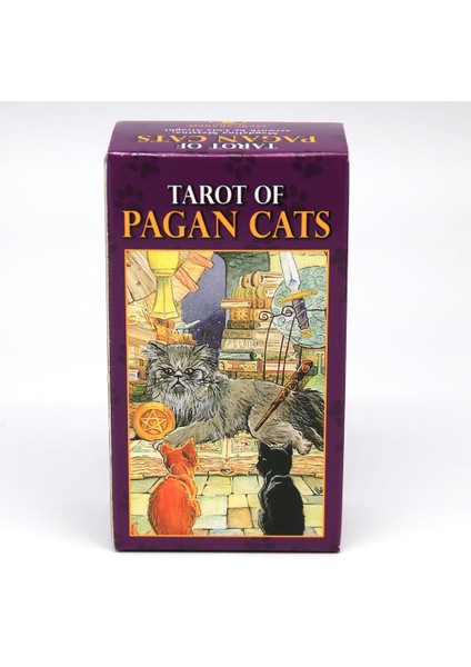 Tarot Pagan Kedileri Stili Pagan Kediler Tarot Kartları 78 Renkli Kart Mini Destesi Beş Dil Ingilizce Tarot Falı Başlangıç Oyunu (Yurt Dışından) fiyatları