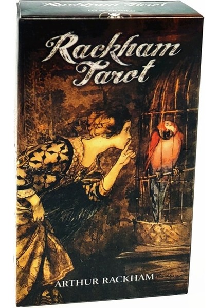 Rackham Tarot Stili Hoodoo Tarot Kartları Ingilizce Versiyonu Oracle Fal Oyunu Destesi Masada Oyunlar Oynama Kartları ile Pdf Rehber Kitabı ile - (Yurt Dışından)