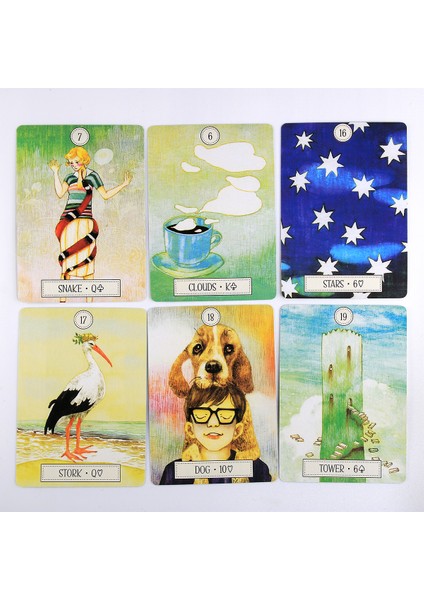 Güç Düşünce Tarzı Rüya Yolu Lenormand Oracle Destesi Kılavuz Kitap Kart Oyunu Büyülü Kader Falcılık Tahtası Magiğin Senin Oracle Pixie Melek - E-Ticaret Başlığı (Yurt Dışından)