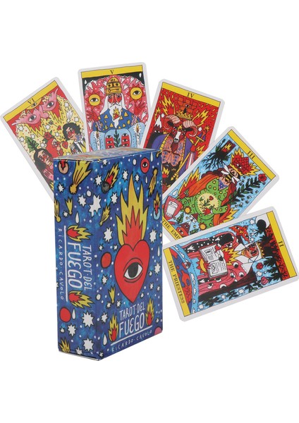 TLP121 Stili Farklı Tarot Kart Destesi Oracle Falı Kader Aile Parti Oyunu Parti Zeka Oyunu Ingilizce Sürümü Pdf Kılavuz - (Yurt Dışından)