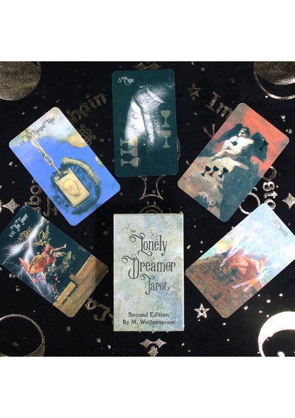 Çikolata Tarzı Lunalapin Tarot Destesi 78 Tarot Kart Kanitsart Semanopparat Rehberlik Aracı Tarot Ruhani Fal Aracı Başlangıçlar Için Şans (Yurt Dışından)