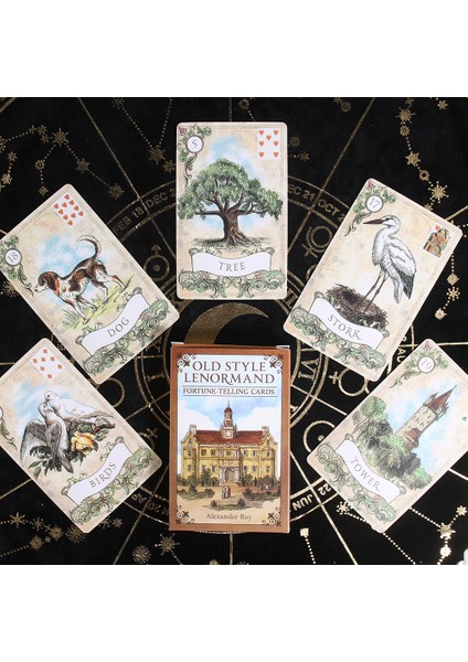 Altın Tarzı Ruhun Atlası Tarot Kart Oyunu ve Rehber Kitap ile Güzel Kartlar Ay Tarot Falı Yorumlama Yeryüzü Gücü Oracle Moonology - E-Ticaret Başlığı (Yurt Dışından)
