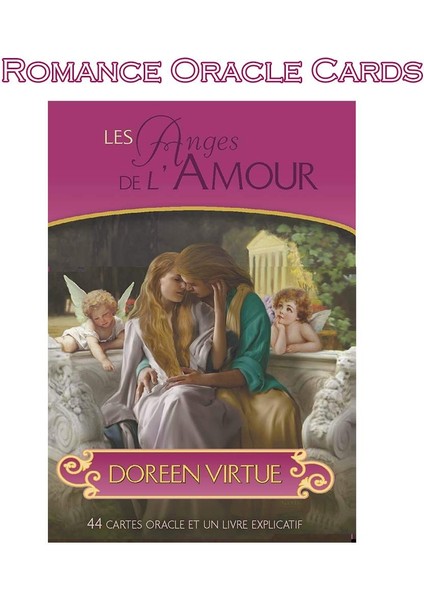 44 Adet TA07 Stili Decameron Tarot Kartları Light Seer'ın Modern Cadı Melekleri Serisi Her Gün Cadı Kahin Kartları Pdf Kılavuz Kitap Ingilizce Masa Oyunları (Yurt Dışından)