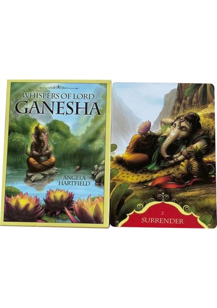 Tarot Tarzı Lord Ganesha'nın Fısıltıları Orak Kartları Tarot Ingilizce Oyun Kartları Parti Oyunu Rehberlik ve Pdf - E-Ticaret Başlığı (Yurt Dışından) fırsatları