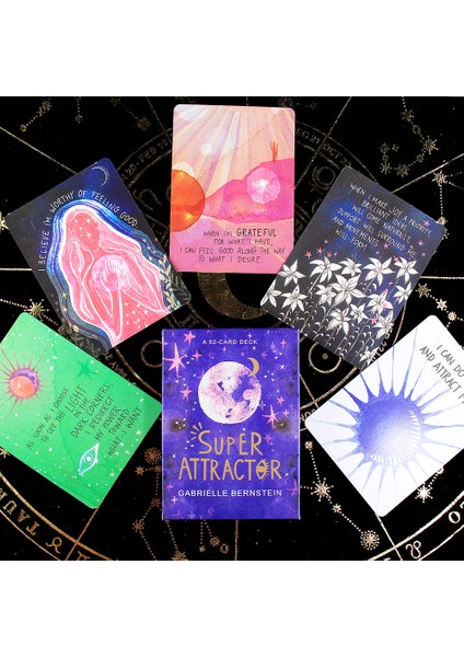 Siyah Stil Perili Ev Tarot Kartları Destesi Beş Dil Seçeneğiyle Başlangıç Seviyesi Kehanet Oyunu Tam Renkli Oyun Tahtası Oyuncak Popüler (Yurt Dışından)