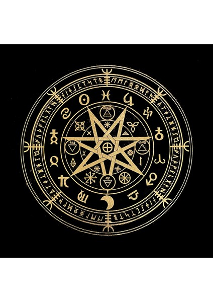 Masa Örtüsü 12 Tarzı Tarot Masaları Fal Bakma Masa Örtüsü Siyah Altın Moda Dekorasyon Simya Sigil Sunak Astroloji Tarot Destesi Oyunu - E-Ticaret Başlığı (Yurt Dışından)