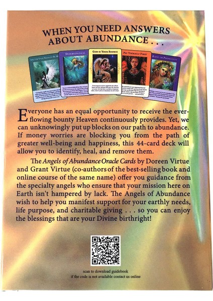 Stili Temizle Kader Falı, Falcılık Oyunu, Tarot ve Çeşitli Tarot Seçenekleri Için Kart Meleklerin Bolluk Orak Kartları Türkçe Rehber (Yurt Dışından)
