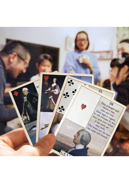 Kahverengi Tarzı Mavi Kuş Lenormand Oracle Tarot Kart Parti Oyun Kartları - Eğlence Için Tarot Kartı Oyunları (Yurt Dışından) fırsatları