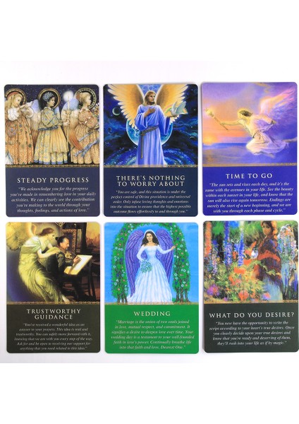 Mavi Stil Melekler Için Yeni Tarot Kartları Başlangıçlar Için Rehber Kitap Kart Oyunu Masa Oyunu Zarif ve Rehber Kitap (Yurt Dışından) indirimleri